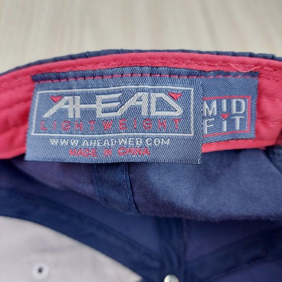 Saint Marten Hat Cap Adult Blue Strap Back Adjustable Island Travel Ahead Dad - Picture 6 of 6